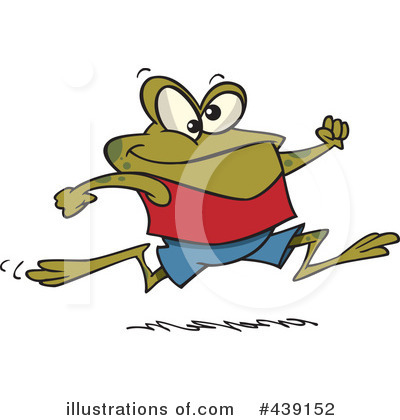 Royalty-Free (RF) Jogging Clipart Illustration by toonaday - Stock Sample #439152