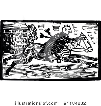 Royalty-Free (RF) John Gilpin Clipart Illustration by Prawny Vintage - Stock Sample #1184232