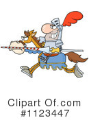 Jousting Clipart #1123447 by Hit Toon