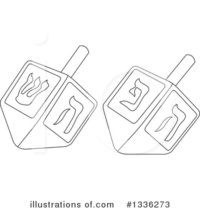 Hanukkah Clipart #1336273 by Liron Peer