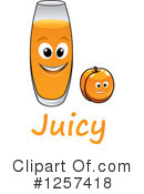 Juice Clipart #1257418 by Vector Tradition SM