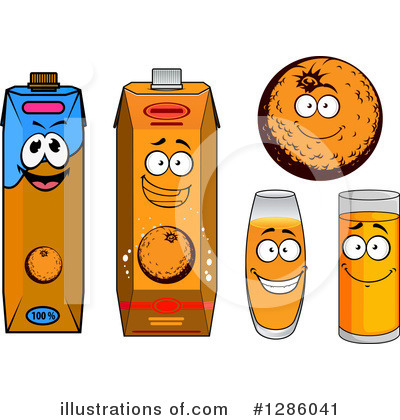 Royalty-Free (RF) Juice Clipart Illustration by Vector Tradition SM - Stock Sample #1286041