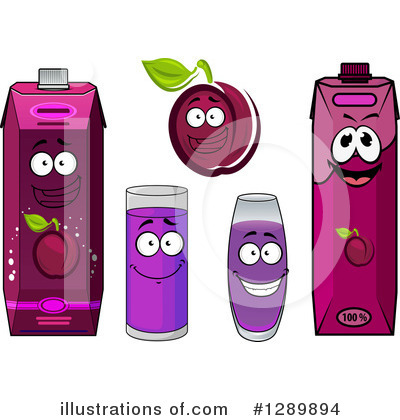 Royalty-Free (RF) Juice Clipart Illustration by Vector Tradition SM - Stock Sample #1289894