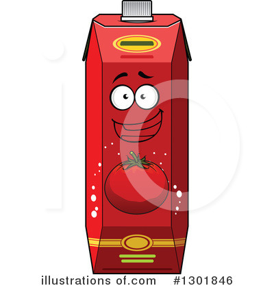 Royalty-Free (RF) Juice Clipart Illustration by Vector Tradition SM - Stock Sample #1301846
