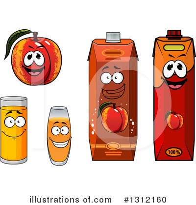 Royalty-Free (RF) Juice Clipart Illustration by Vector Tradition SM - Stock Sample #1312160