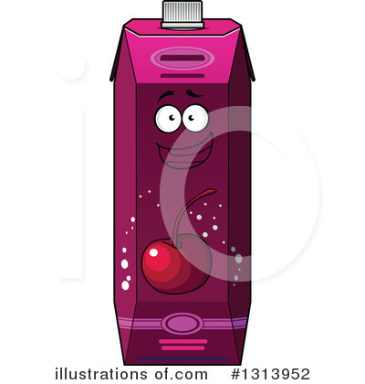 Royalty-Free (RF) Juice Clipart Illustration by Vector Tradition SM - Stock Sample #1313952