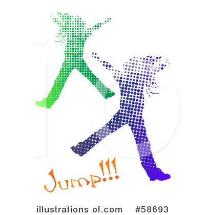 Jumping Clipart #58693 by MilsiArt