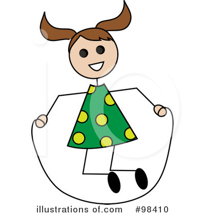 Royalty-Free (RF) Jump Rope Clipart Illustration by Pams Clipart - Stock Sample #98410