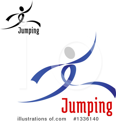 Royalty-Free (RF) Jumping Clipart Illustration by Vector Tradition SM - Stock Sample #1336140
