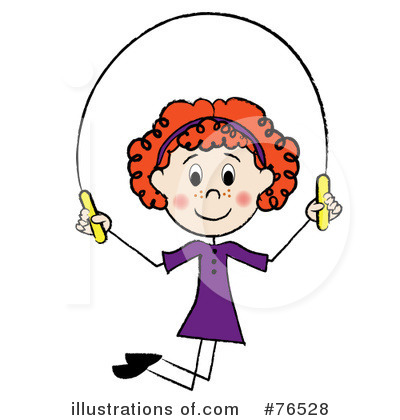 Royalty-Free (RF) Jumping Rope Clipart Illustration by Pams Clipart - Stock Sample #76528