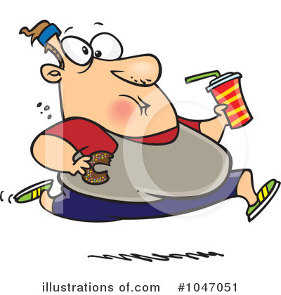 Royalty-Free (RF) Junk Food Clipart Illustration by toonaday - Stock Sample #1047051