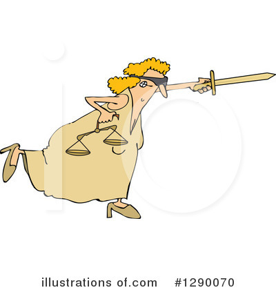 Lady Justice Clipart #1290070 by djart