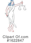 Justice Clipart #1622847 by patrimonio