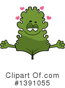 Kale Mascot Clipart #1391055 by Cory Thoman