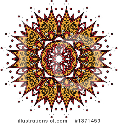 Kaleidoscope Clipart #1371459 by Vector Tradition SM