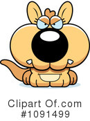 Kangaroo Clipart #1091499 by Cory Thoman