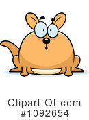 Kangaroo Clipart #1092654 by Cory Thoman
