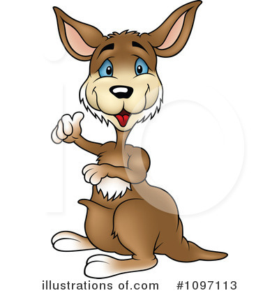 Kangaroo Clipart #1097113 by dero