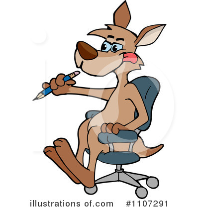 Office Clipart #1107291 by Dennis Holmes Designs