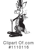 Kangaroo Clipart #1110116 by Dennis Holmes Designs