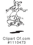 Kangaroo Clipart #1110473 by Dennis Holmes Designs