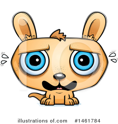 Royalty-Free (RF) Kangaroo Clipart Illustration by Cory Thoman - Stock Sample #1461784