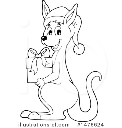 Kangaroo Clipart #1476624 by visekart