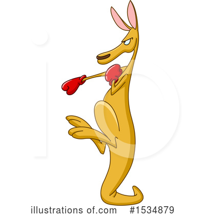 Kangaroo Clipart #1534879 by yayayoyo