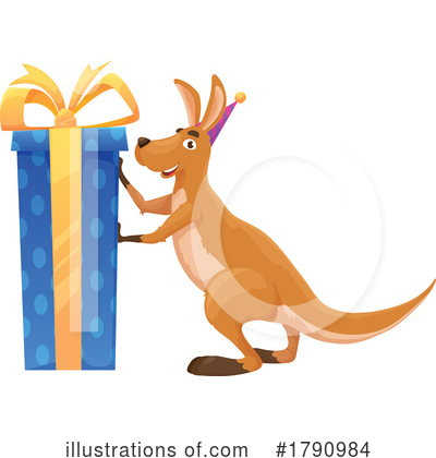 Kangaroo Clipart #1790984 by Vector Tradition SM