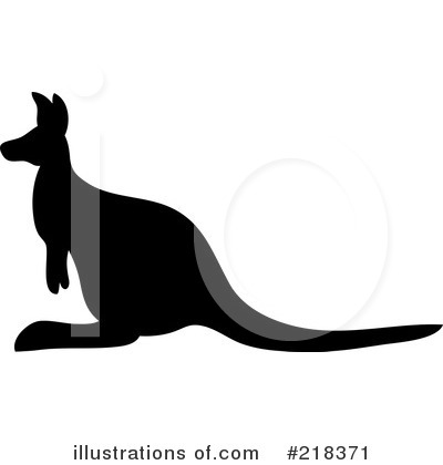 Animal Silhouette Clipart #218371 by Pams Clipart
