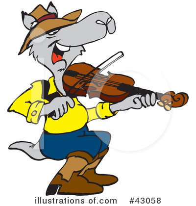 Country Music Clipart #43058 by Dennis Holmes Designs