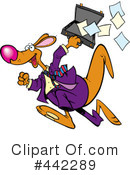 Kangaroo Clipart #442289 by toonaday