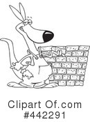 Kangaroo Clipart #442291 by toonaday