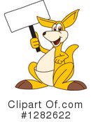 Kangaroo Mascot Clipart #1282622 by Mascot Junction