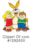 Kangaroo Mascot Clipart #1282630 by Mascot Junction