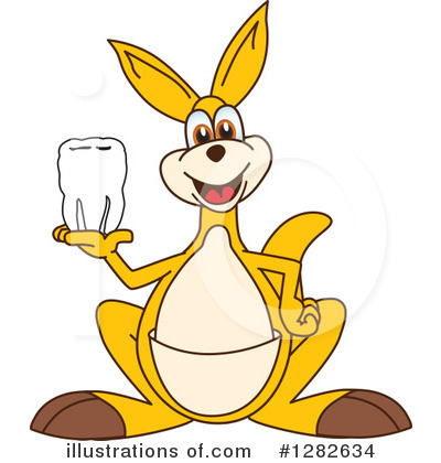 Royalty-Free (RF) Kangaroo Mascot Clipart Illustration by Mascot Junction - Stock Sample #1282634