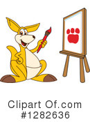 Kangaroo Mascot Clipart #1282636 by Mascot Junction