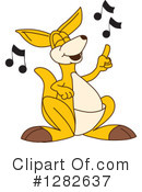 Kangaroo Mascot Clipart #1282637 by Mascot Junction