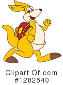 Kangaroo Mascot Clipart #1282640 by Mascot Junction