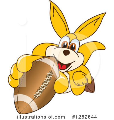 Royalty-Free (RF) Kangaroo Mascot Clipart Illustration by Mascot Junction - Stock Sample #1282644