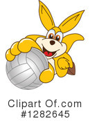 Kangaroo Mascot Clipart #1282645 by Mascot Junction