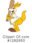 Kangaroo Mascot Clipart #1282650 by Mascot Junction