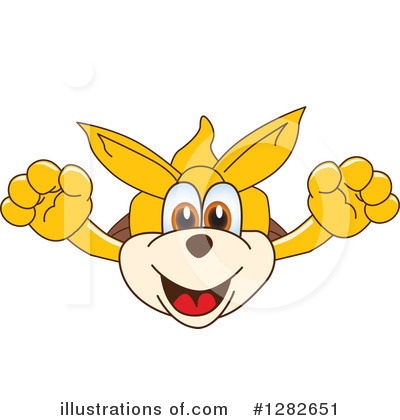 Royalty-Free (RF) Kangaroo Mascot Clipart Illustration by Mascot Junction - Stock Sample #1282651