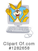 Kangaroo Mascot Clipart #1282658 by Mascot Junction