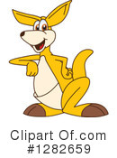 Kangaroo Mascot Clipart #1282659 by Mascot Junction