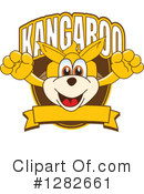 Kangaroo Mascot Clipart #1282661 by Mascot Junction