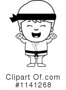 Karate Clipart #1141268 by Cory Thoman