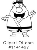 Karate Clipart #1141497 by Cory Thoman