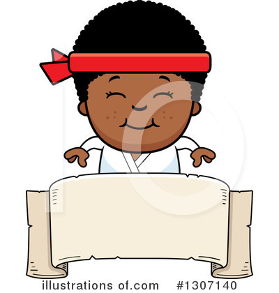 Royalty-Free (RF) Karate Clipart Illustration by Cory Thoman - Stock Sample #1307140