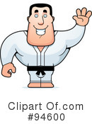 Karate Clipart #94600 by Cory Thoman